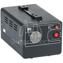 Стабилизатор напряжения 1ф 1кВА HUB переносной IEK IVS21-1-001-13