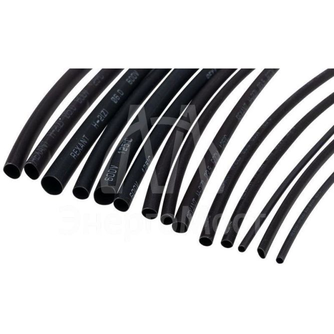 Набор трубок термоусадочных тонкостен. №5 (СТАНДАРТ) Rexant 29-0105