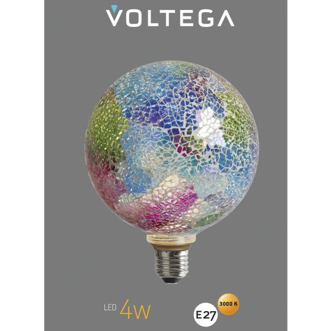 Лампа светодиодная филаментная Loft 271 GMS022 4Вт 3000К E27 Voltega 8573