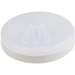 Лампа светодиодная PLED-GX53 10Вт таблетка матовая 5000К холод. бел. GX53 840лм 230В JazzWay 1029089