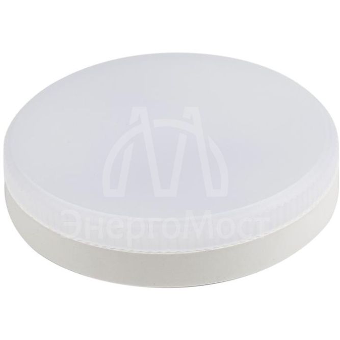 Лампа светодиодная PLED-GX53 10Вт таблетка матовая 5000К холод. бел. GX53 840лм 230В JazzWay 1029089