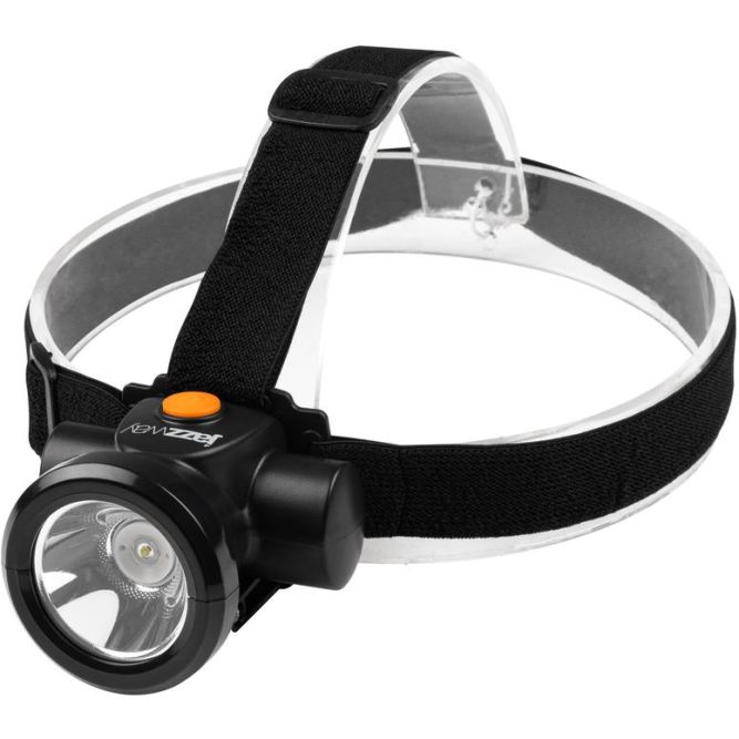 Фонарь аккумуляторный налобный AccuH8-L3W 3Вт IP20 2 режима: яркий 4ч/экономичн. 15ч аккум. 2А.ч регулир. угол наклона JazzWay 5024571