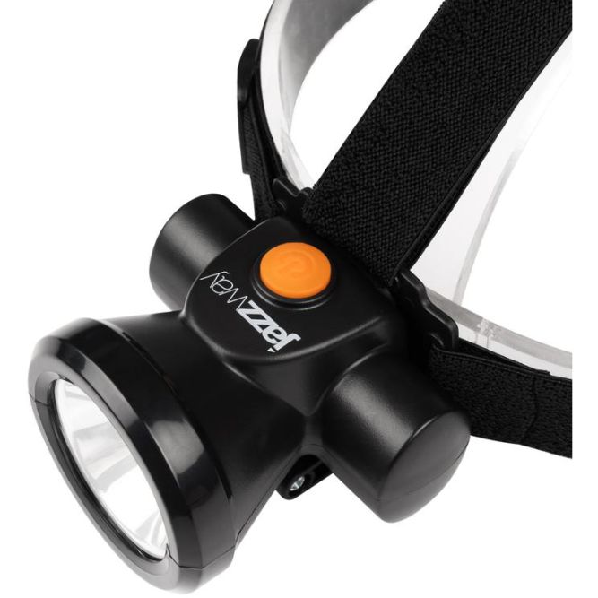 Фонарь аккумуляторный налобный AccuH8-L3W 3Вт IP20 2 режима: яркий 4ч/экономичн. 15ч аккум. 2А.ч регулир. угол наклона JazzWay 5024571