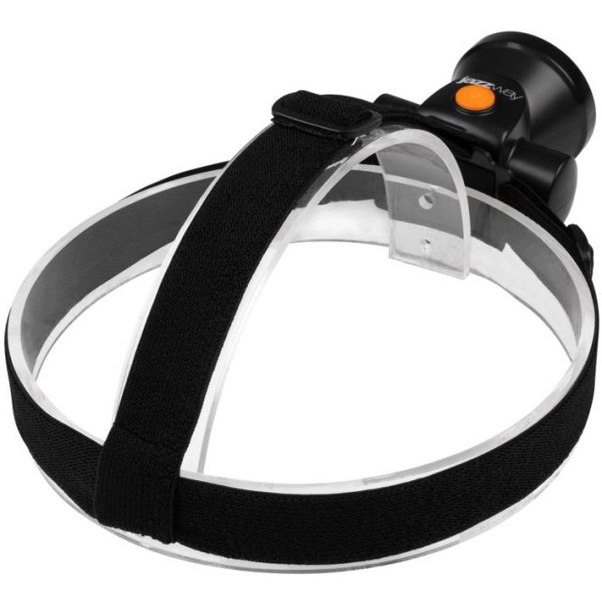 Фонарь аккумуляторный налобный AccuH8-L3W 3Вт IP20 2 режима: яркий 4ч/экономичн. 15ч аккум. 2А.ч регулир. угол наклона JazzWay 5024571