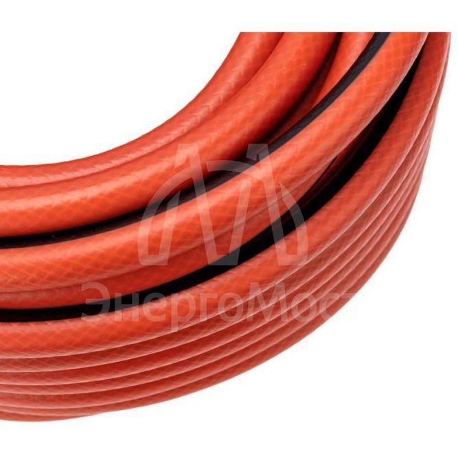 Шланг поливочный ПВХ 3-х слойный 3/4дюйма 50м Люкс ЧЕТЫРЕ СЕЗОНА 62-0230