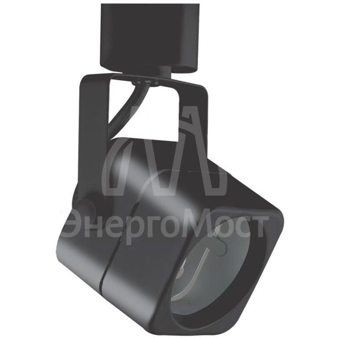 Светильник-прожектор трековый PTR 24 GU10 BL 230V IP20 черн. JazzWay 5037830