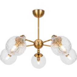 Светильник Mellow 40Вт E14х5 IP20 подвесной Freya FR5264PL-05BS