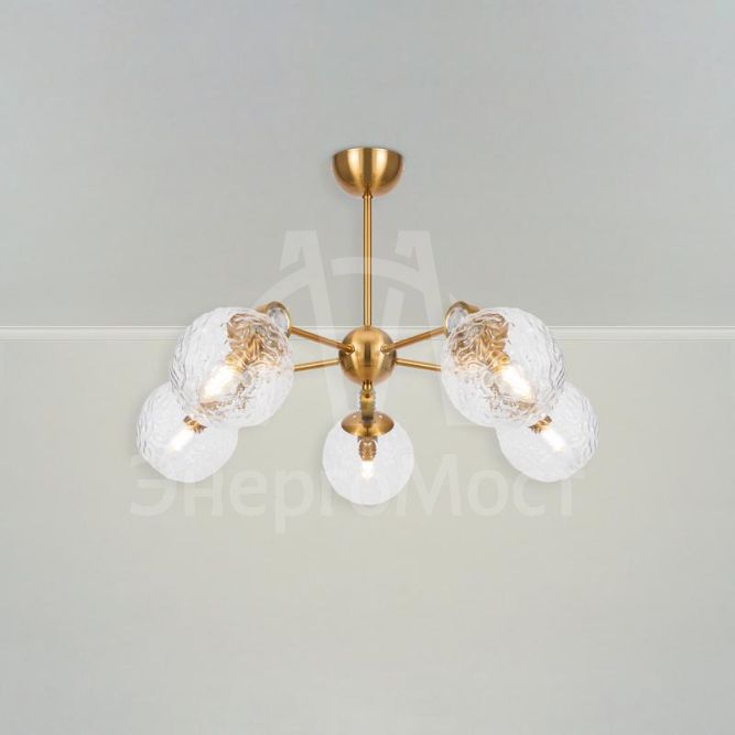 Светильник Mellow 40Вт E14х5 IP20 подвесной Freya FR5264PL-05BS