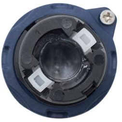 Головка переключателя на 3 положения с фиксацией стандартная ручка алюм. черн. DKC M22S-L3A