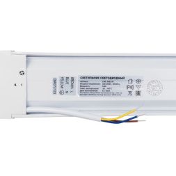Светильник светодиодный LWL-5062-01 ДПО 18Вт 6500К IP40 1710лм 600х75х26 опал Camelion 16456