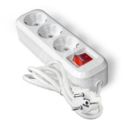 Удлинитель 3х3м с заземл. IP20 S-303А ПВС 3х1.5 с выкл. Universal 1726