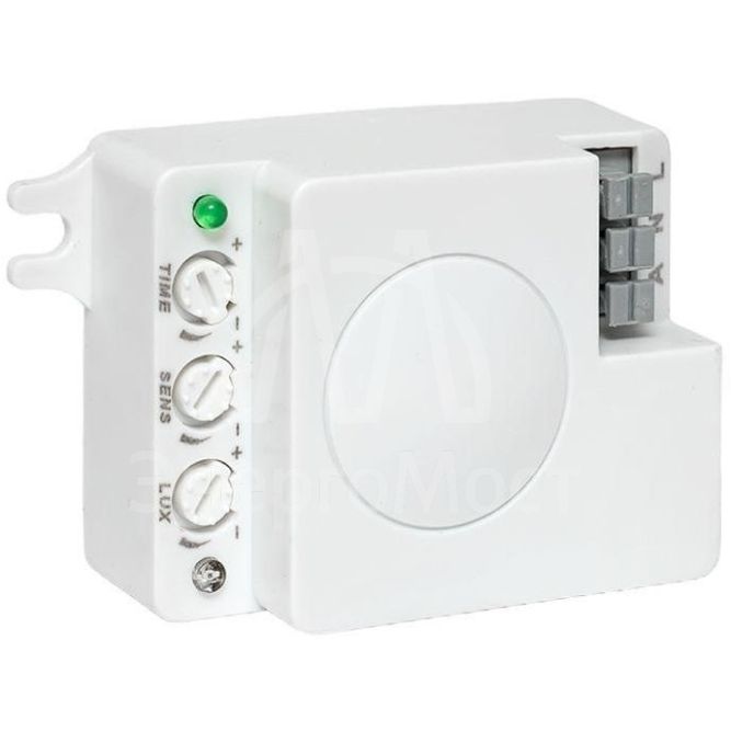 Датчик движения микроволновый MW-706 1200Вт 360град. до 8м IP20 бел. EKF dd-mw-706