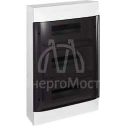 Щиток пластиковый навесной Practibox S 3х12 дым. дверь Leg 135613