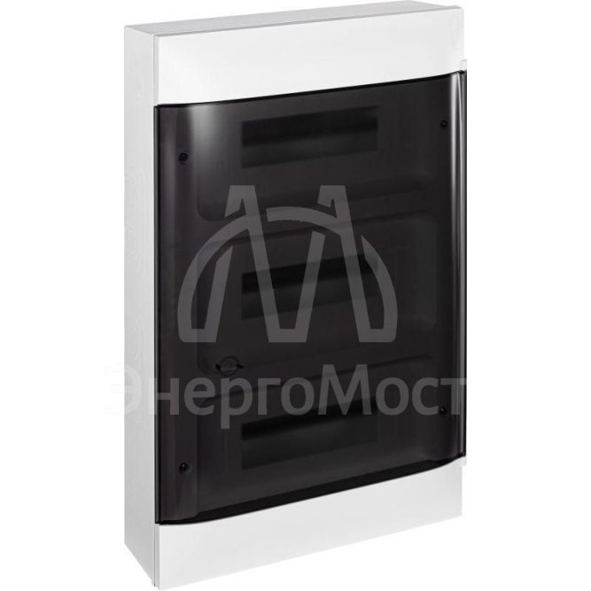 Щиток пластиковый навесной Practibox S 3х12 дым. дверь Leg 135613