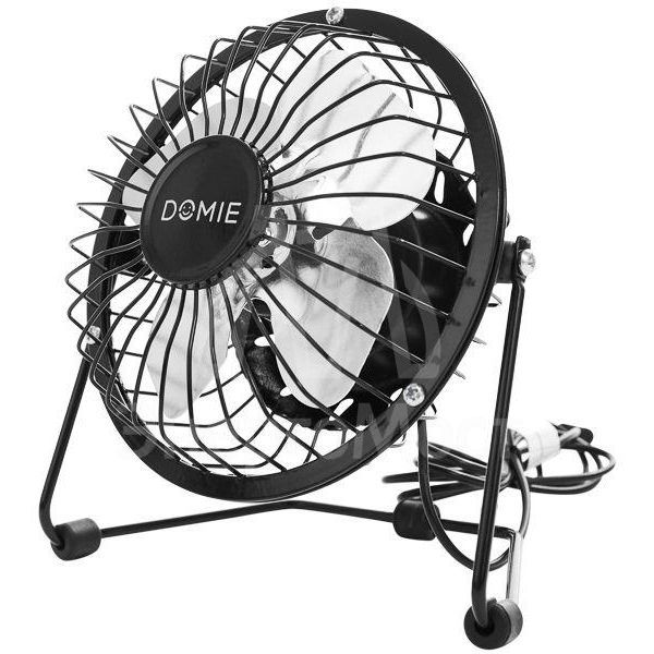 Вентилятор настольный (DX-4) USB черн. DOMIE 60-0225