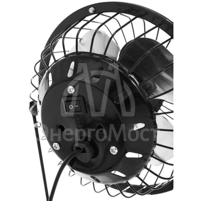 Вентилятор настольный (DX-4) USB черн. DOMIE 60-0225