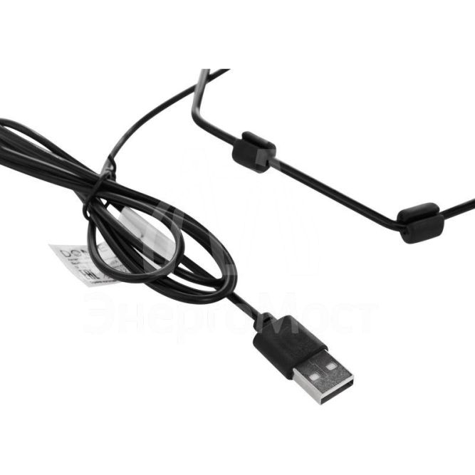 Вентилятор настольный (DX-4) USB черн. DOMIE 60-0225