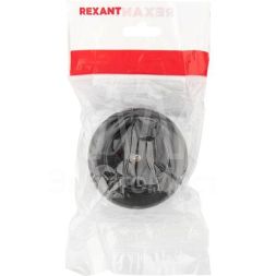 Розетка штепсельная карболитовая открытой уст. б/з 16А черн. Rexant 11-8980