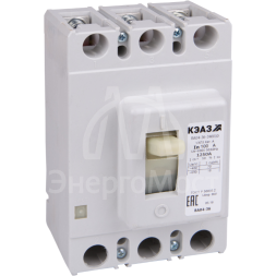 Выключатель автоматический 250А 3000Im ВА04-36-340010 УХЛ3 690В AC КЭАЗ 107553