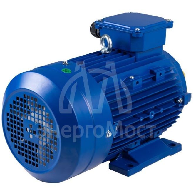 Электродвигатель АИР 80 (1,5 кВт 1500 об/мин) В4 IM 2081 на лапах с фланцем
