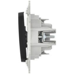 Выключатель 2-кл. СП FLITE ВС12-1-0-ФлЧ 10А механизм черн. IEK FI-V20-0-10-1-K02