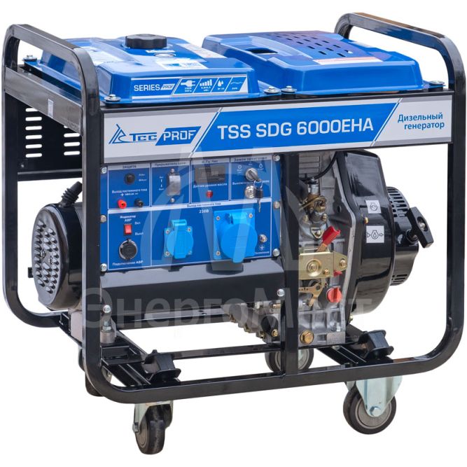 Дизель генератор TSS SDG 6000EHA