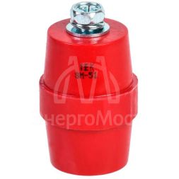 Изолятор SM51 (М8) силовой с болтом IEK YIS11-51-15-B