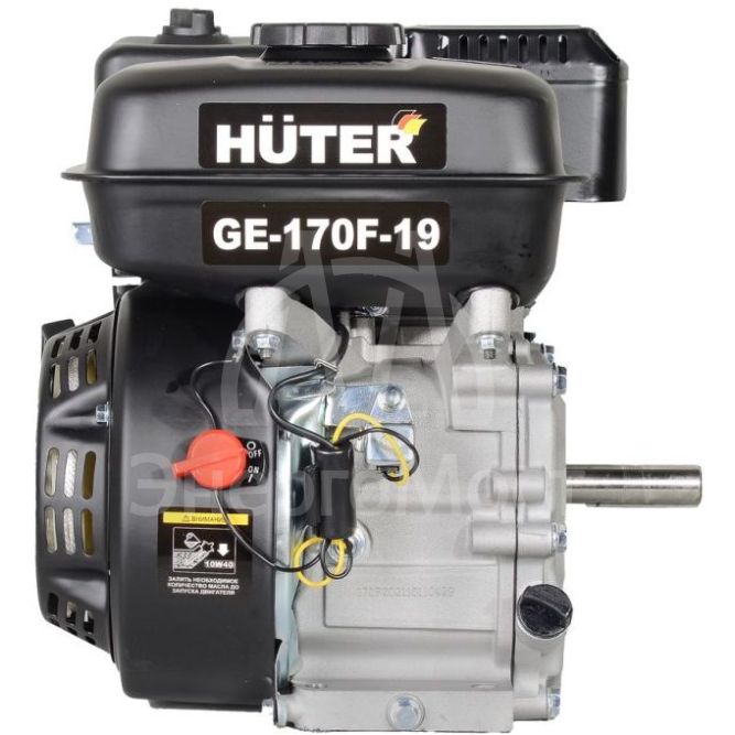 Двигатель бензиновый Huter GE-170F-19