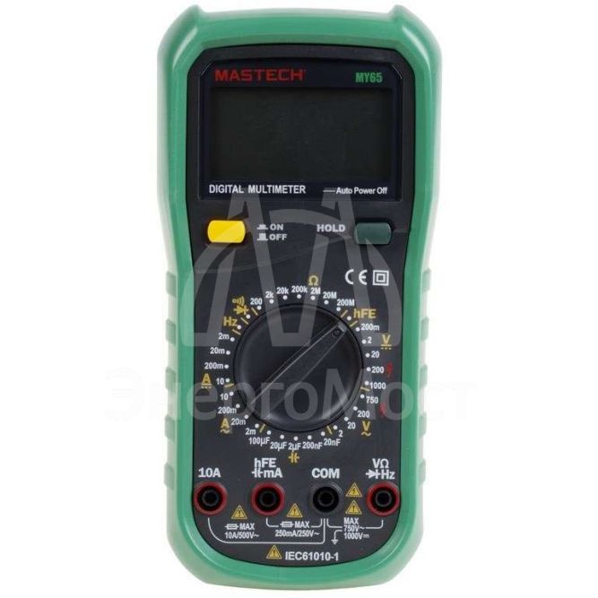 Мультиметр универсальный MY65 Mastech 13-2052