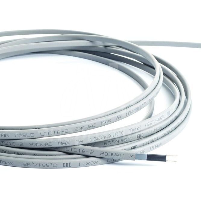 Кабель нагрев. саморег. 16Вт/м без экрана 220В EXTHERM MSLL