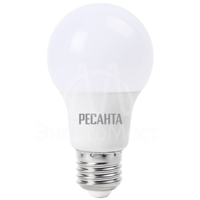 Лампа светодиодная РЕСАНТА LL-R-A60-9W-230-4K-E27