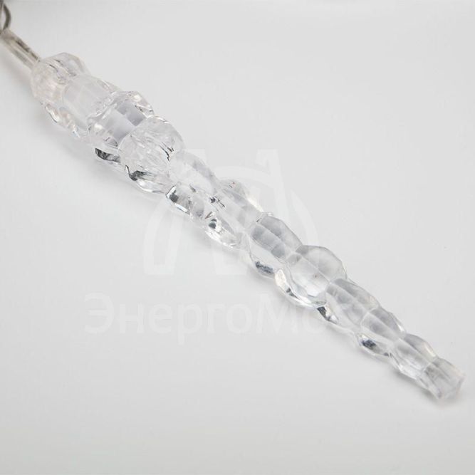 Гирлянда &amp;quot;Айсикл&amp;quot; (бахрома) &amp;quot;Сосульки&amp;quot; 1.5х0.25м LED бел. провод прозр. Neon-Night 303-068