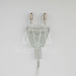 Гирлянда &amp;quot;Айсикл&amp;quot; (бахрома) &amp;quot;Сосульки&amp;quot; 1.5х0.25м LED бел. провод прозр. Neon-Night 303-068