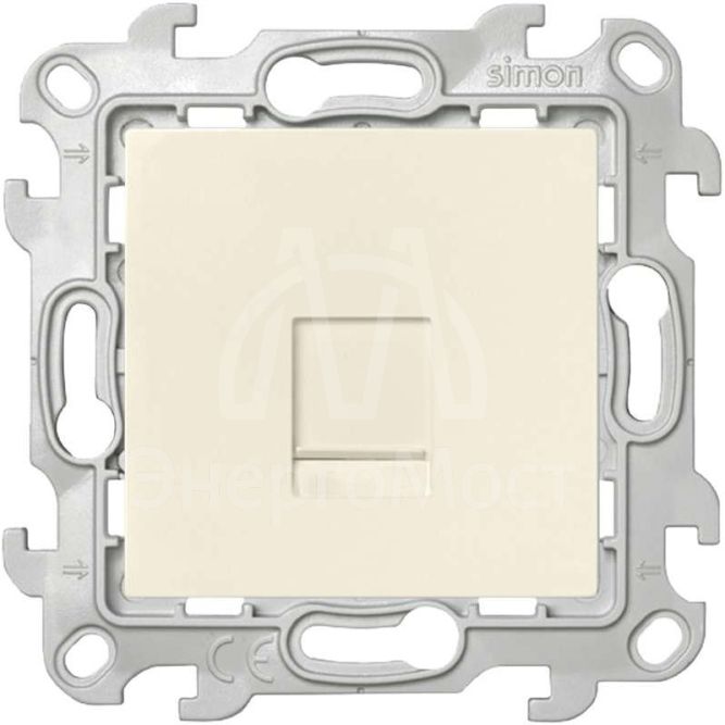 Механизм розетки телефонной RJ11 Simon24 сл. кость 2410480-031