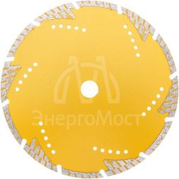 Диск алмазный отрезной сегментный Turbo 230х22.2х10мм KRANZ KR-90-0108