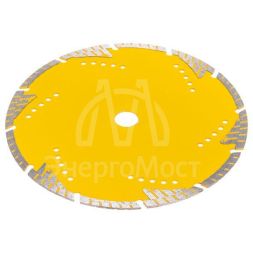 Диск алмазный отрезной сегментный Turbo 230х22.2х10мм KRANZ KR-90-0108