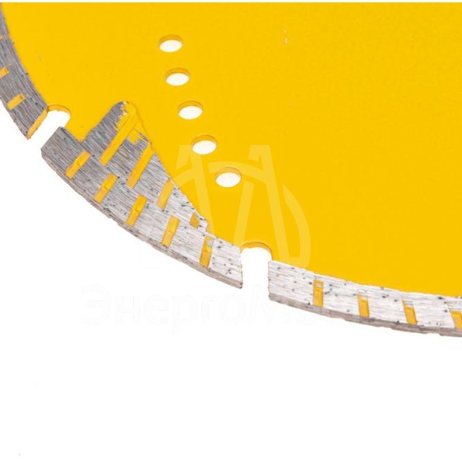 Диск алмазный отрезной сегментный Turbo 230х22.2х10мм KRANZ KR-90-0108