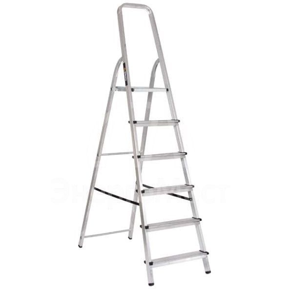 Стремянка алюминиевая ВИХРЬ СА 1х6