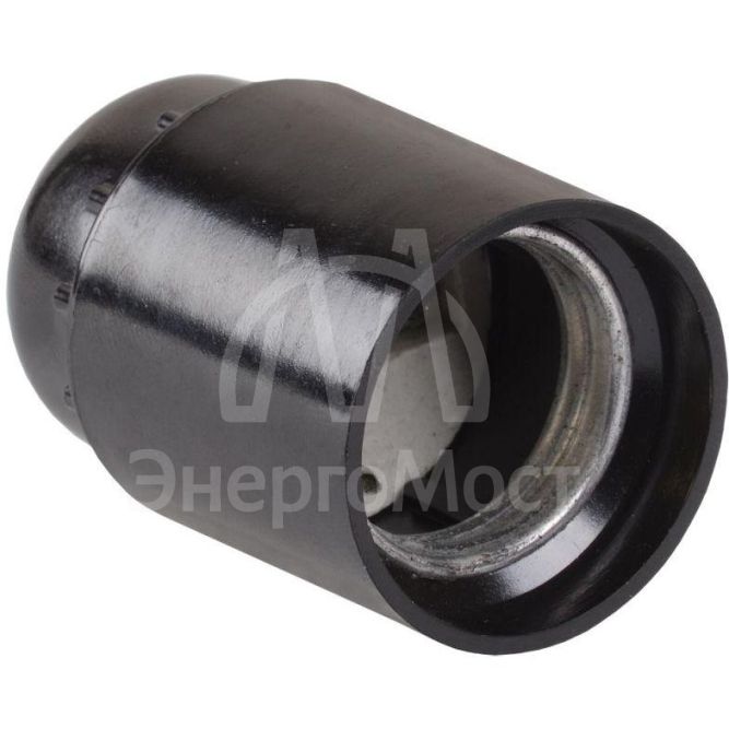 Патрон электрич. E27 Пкб27-04-К01 подвесной карболит. черн. (с этикет.) IEK EPK10-04-01-K01