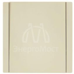 Выключатель 1-кл. СП FORTE&amp;amp;PIANO 10А FP401 ваниль IEK FP-V10-0-10-1-K10