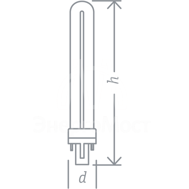 Лампа люминесцентная компакт. 94 073 NCL-PS-11-840-G23 Navigator 94073