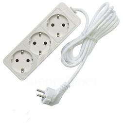 Удлинитель ПВС 3х3м с заземл. 10А IP20 2.2кВт Союз 481S-9303