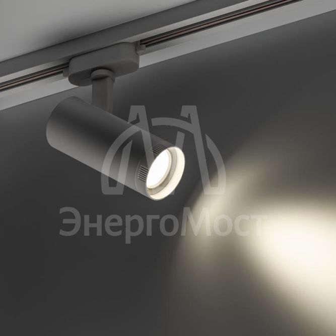 Светильник трековый светодиодный ARTLINE поворотный 57х57х135мм 10Вт 850Лм 4000К 230В алюм. 5.5кв.м бел. Ritter 59737 1