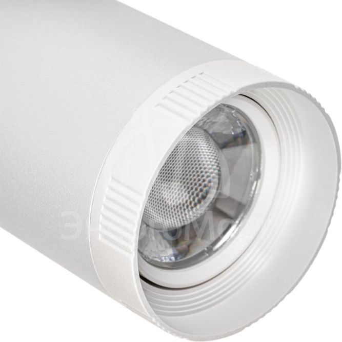 Светильник трековый светодиодный ARTLINE поворотный 57х57х135мм 10Вт 850Лм 4000К 230В алюм. 5.5кв.м бел. Ritter 59737 1