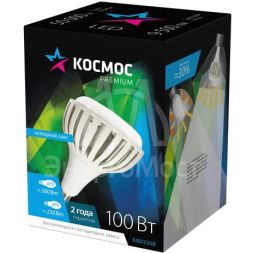 Лампа светодиодная KOSMOS premium HWLED 100Вт E40 6500К 220В Космос KHWLED100WE4065