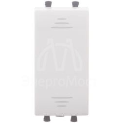 Выключатель модульный 1-кл. 1мод. Avanti &amp;quot;Белое облако&amp;quot; 16А IP20 бел. DKC 4400101