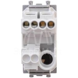 Выключатель модульный 1-кл. 1мод. Avanti &amp;quot;Белое облако&amp;quot; 16А IP20 бел. DKC 4400101