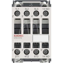 Контактор магнитный YON DSC012 12A 5.5кВт AC3 3P кат.220В AC 1НО YON DSC012-3C10A230
