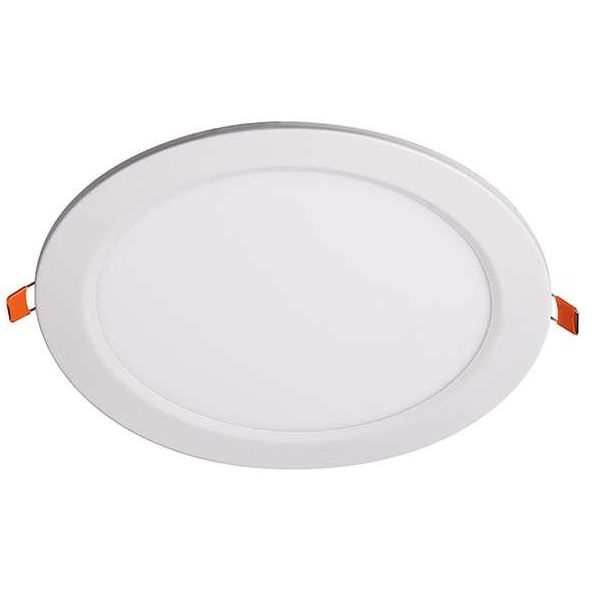 Светильник светодиодный PPL-R WH 24Вт 4000К IP40 d300мм ДВО встраив. ультратонкий кругл. JazzWay 5009769A