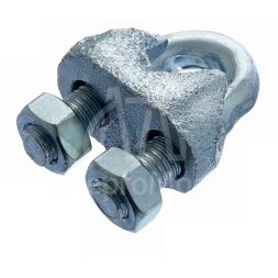 Зажим троса 3мм DIN 741 перф.подвес (уп.2шт) СТРОЙМЕТИЗ UTORM4010012